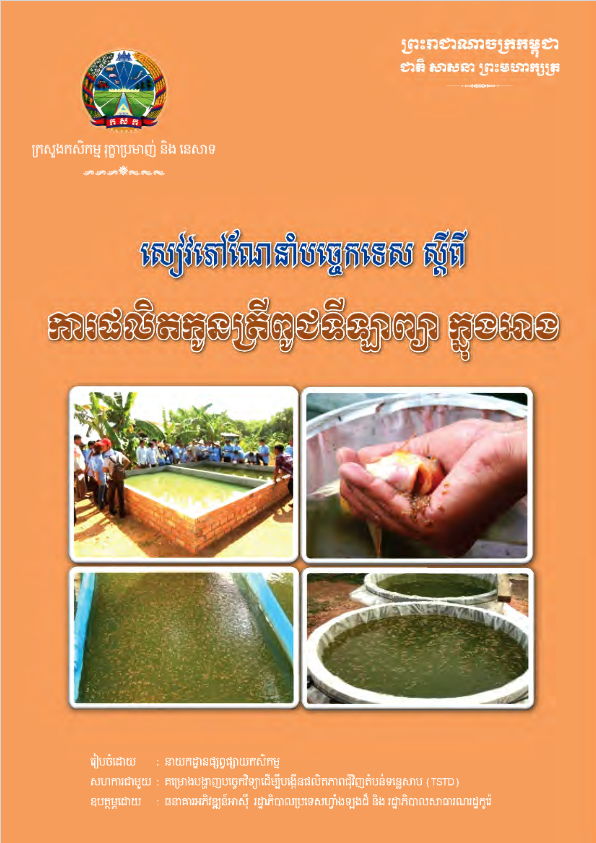 Cover image of ការផលិតកូនត្រីពូជទីឡាព្យាក្នុងអាង